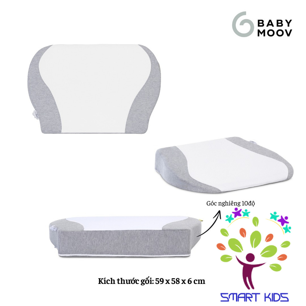 GỐI CHỐNG TRÀO NGƯỢC BABYMOOV COSYMAT CHÍNH HÃNG