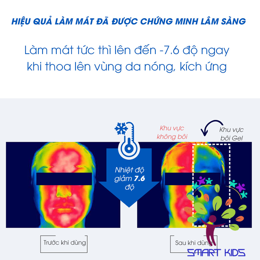 Soothing Gel Làm Dịu Da Hữu Cơ Oxygen ATONO2 Cho Bé Từ 0m+