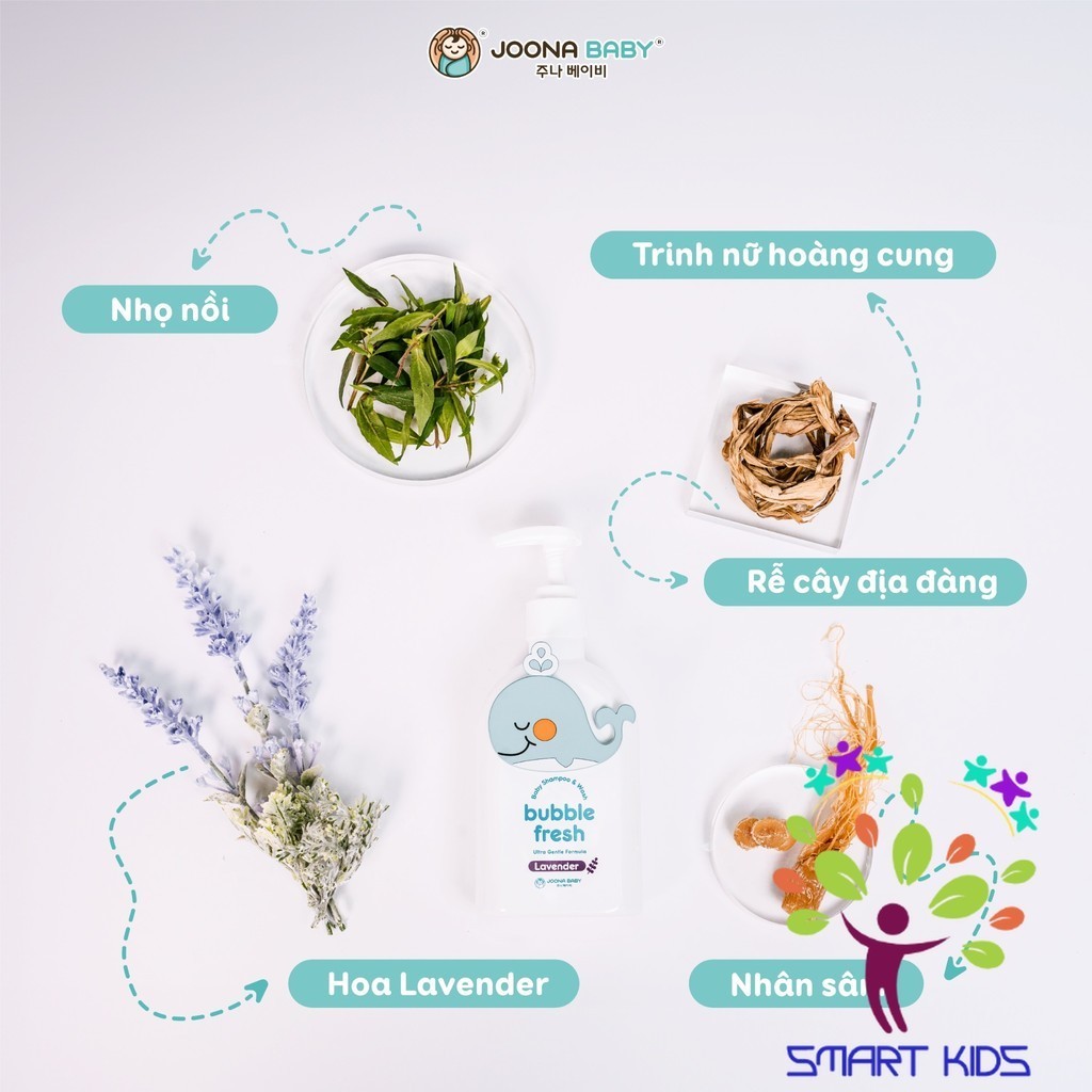 Sữa Tắm Gội Bubble Fresh 350ML