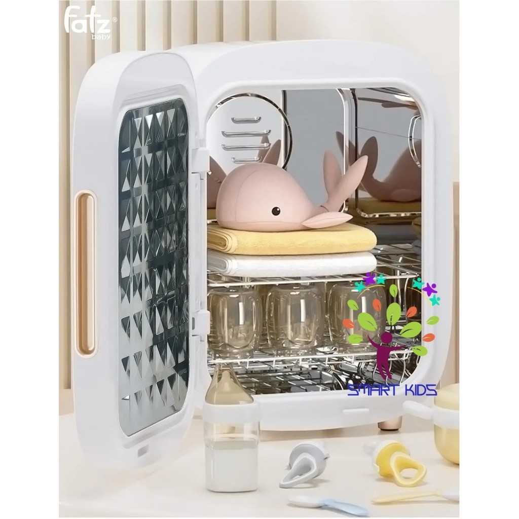Máy Tiệt Trùng Sấy Khô Khử Mùi UVC-LED Công Nghệ Nano Plasma Ion Fatz Baby PLASMAX 2 FB4791TN