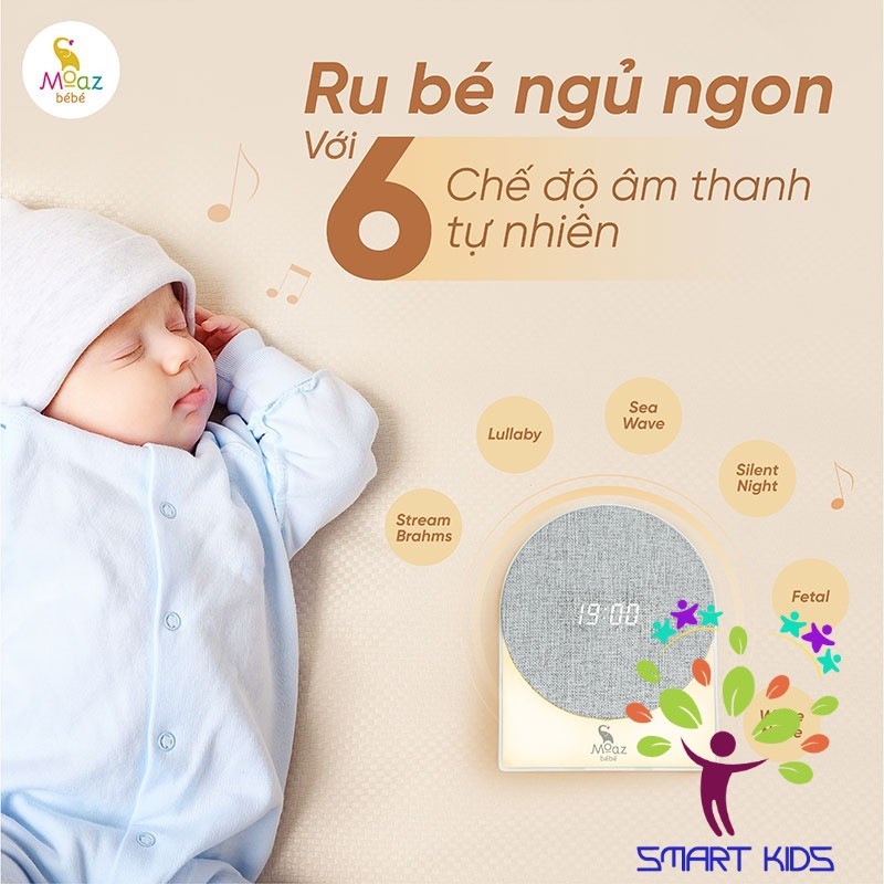 Máy Tạo Tiếng ồn Trắng 4 Trong 1 Moaz BéBé MB-106