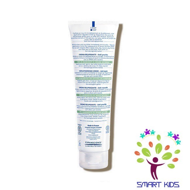 Kem Dưỡng Da Chàm Thể Tạng (Viêm Da Cơ Địa) MUSTELA Stelatopia Emollient Cream 150ml