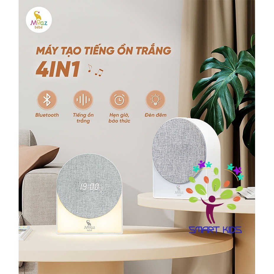 Máy Tạo Tiếng ồn Trắng 4 Trong 1 Moaz BéBé MB-106