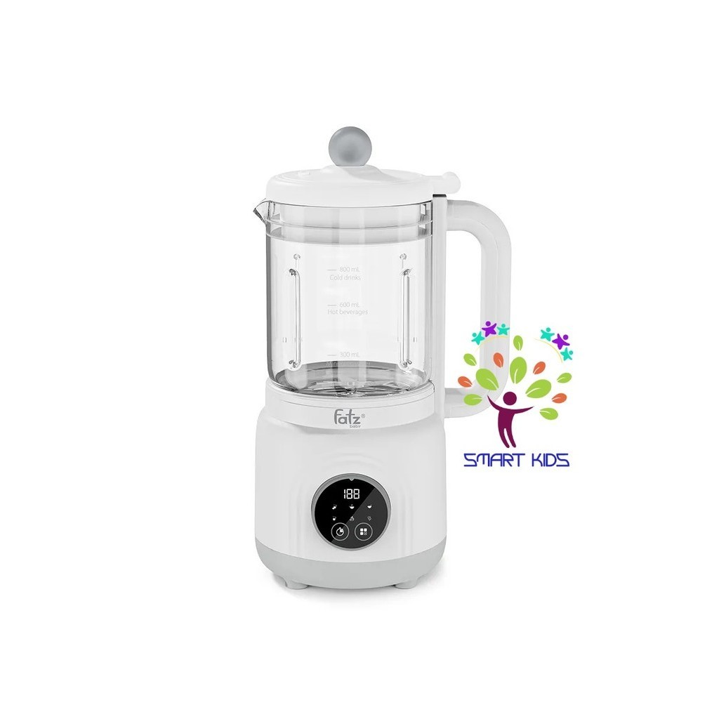 Máy Làm Sữa Hạt 7 Chức Năng Siêu Mịn, Cối Thuỷ Tinh Cao Cấp Fatz Baby Soy 1 FB8511HB