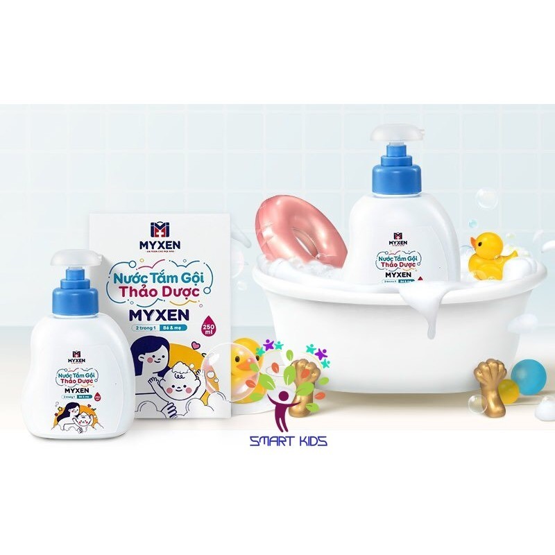 Nước tắm gội thảo dược MYXEN 250ml