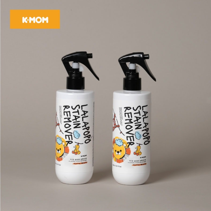 Nước Xịt Tẩy Vết Bẩn Thuần Chay Lalapopo K-mom Hàn Quốc Hương Quả Mâm Xôi 280ml