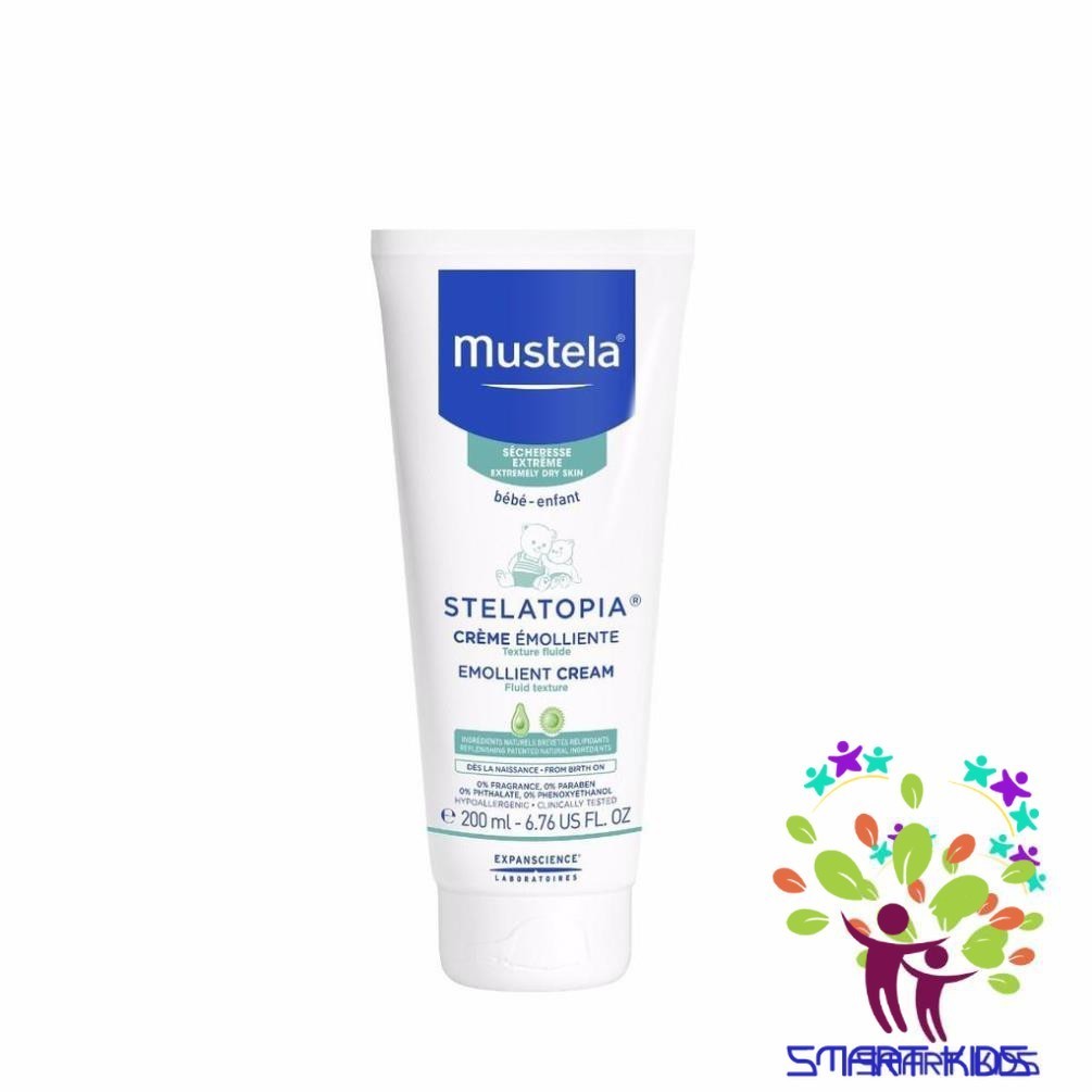 Kem Dưỡng Da Chàm Thể Tạng (Viêm Da Cơ Địa) MUSTELA Stelatopia Emollient Cream 150ml