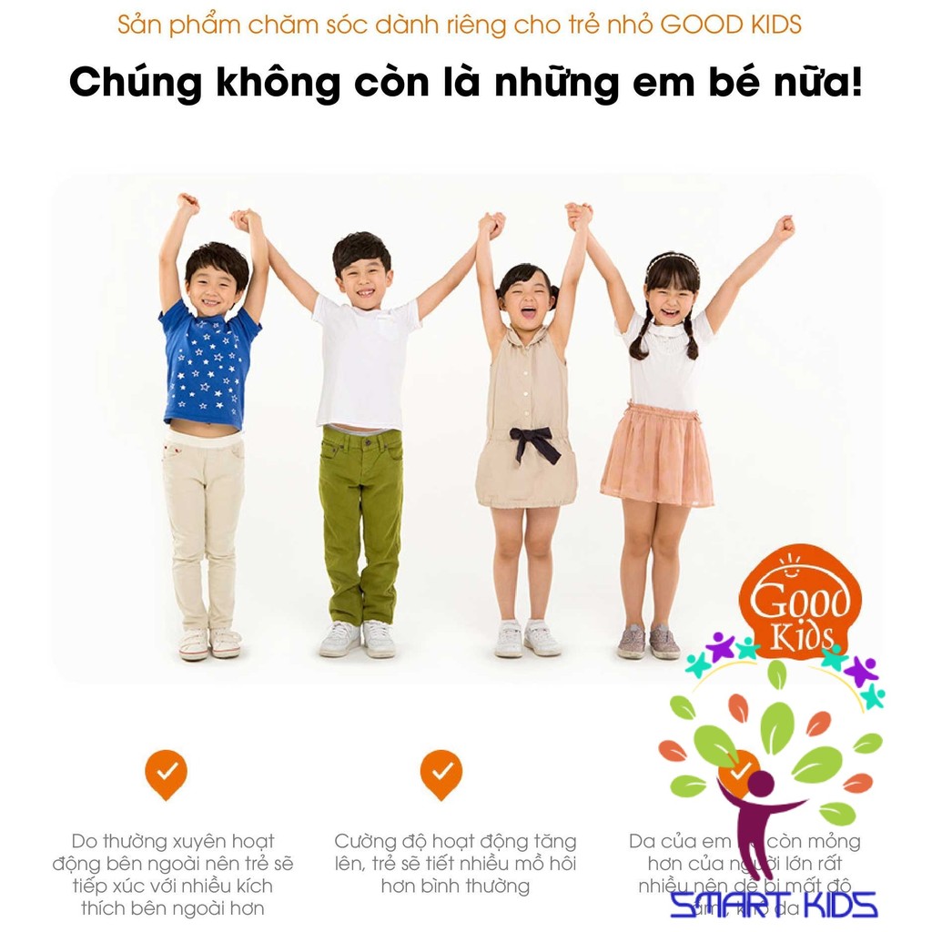 Dầu Gội đầu GOOD KIDS ATONO2 Cho Bé Từ 4 Tuổi, Duy Trì độ ẩm, Loại Bỏ Bã Nhờn Giúp Da đầu Và Tóc Mềm Mại Sạch Sẽ – 500g