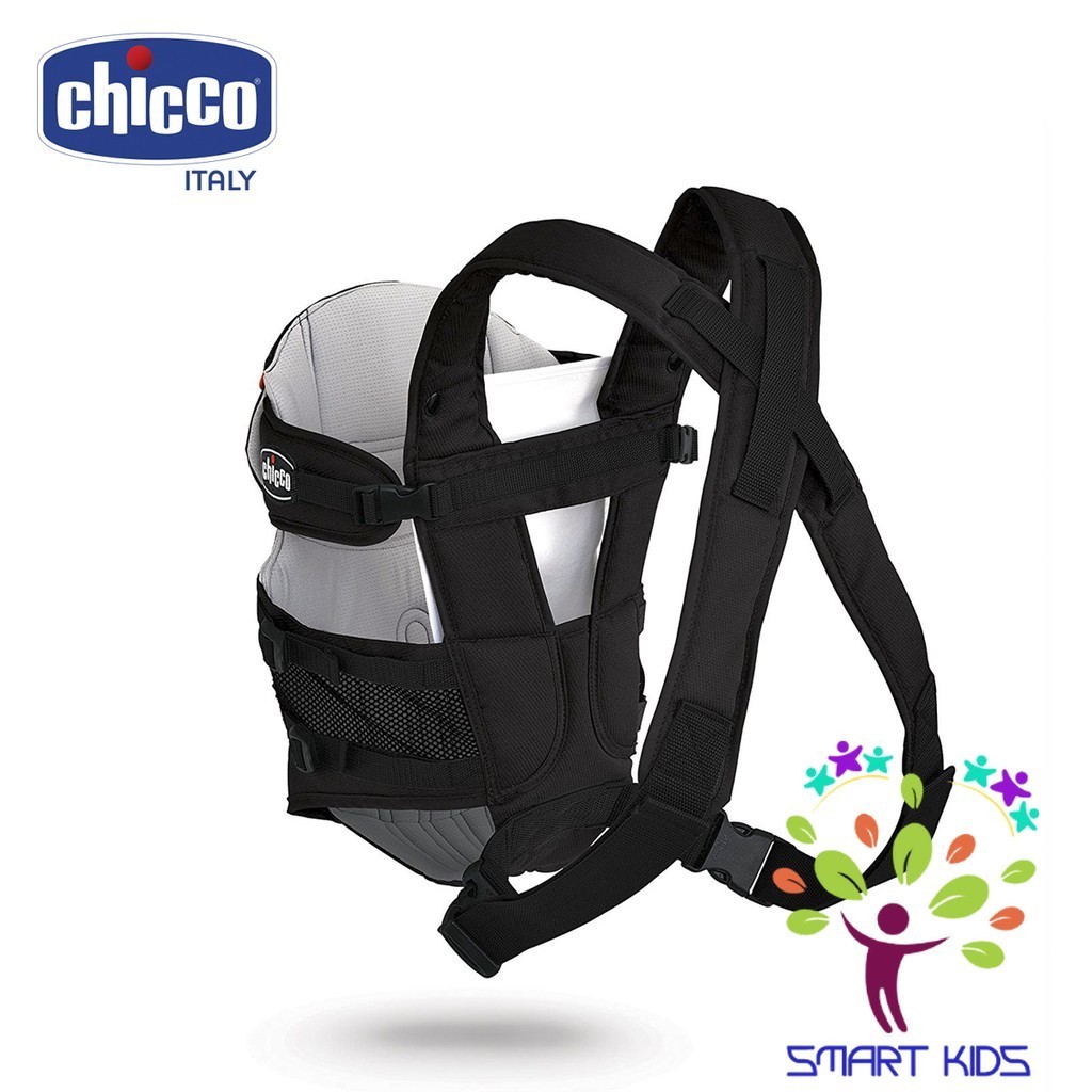 Địu Chicco Ultrasoft  ghi trám/ghi silver