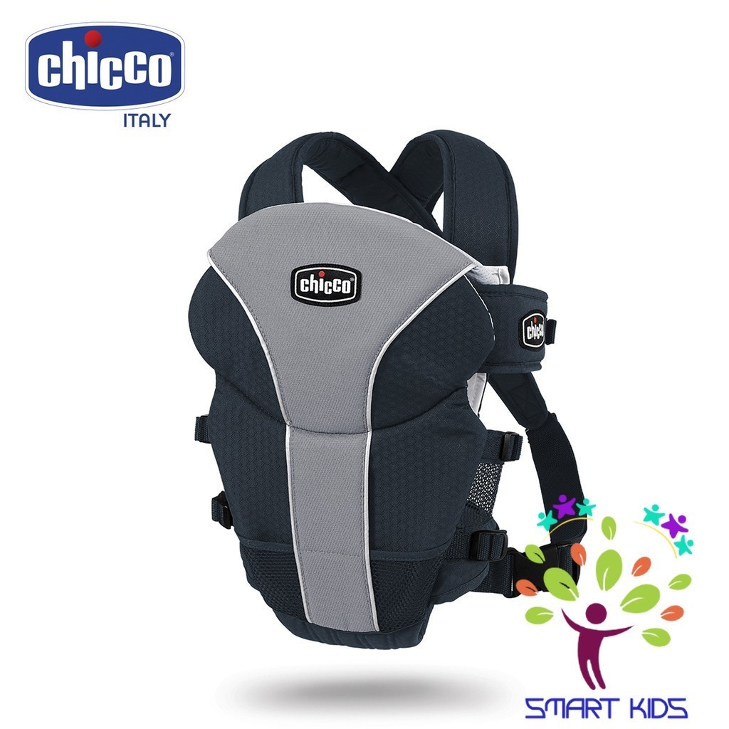 Địu Chicco Ultrasoft  ghi trám/ghi silver