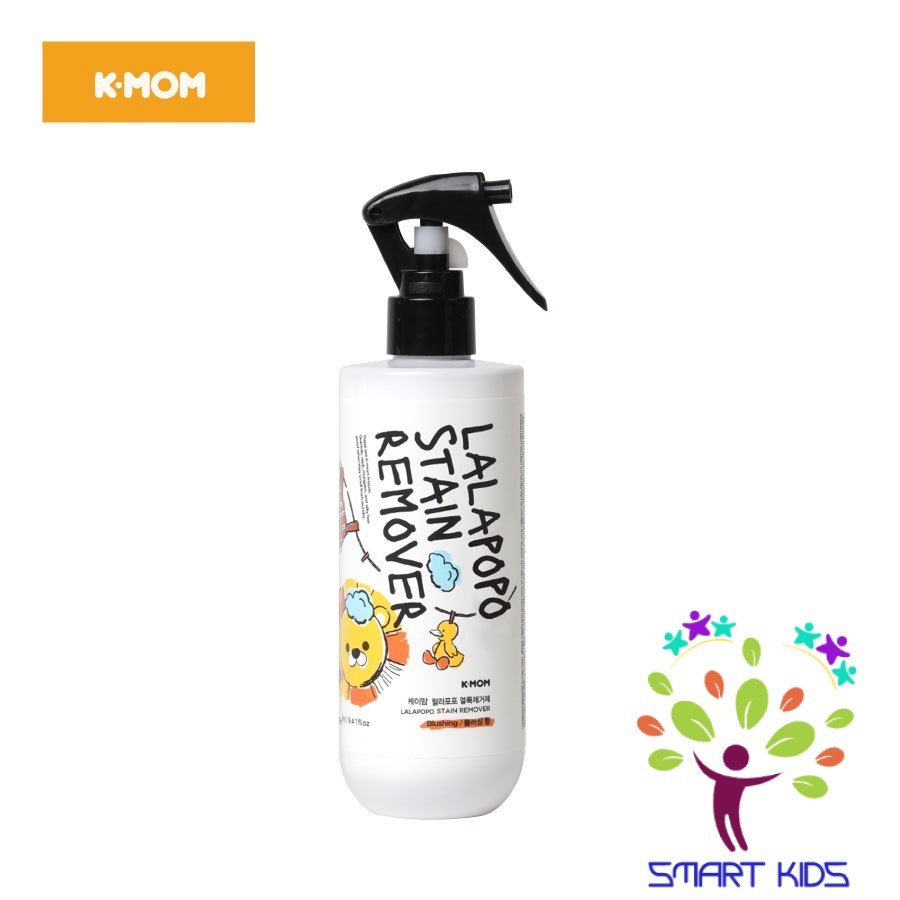 NƯỚC XỊT TẨY VẾT BẨN THUẦN CHAY LALAPOPO K-MOM HƯƠNG QUẢ MÂM XÔI 280ML