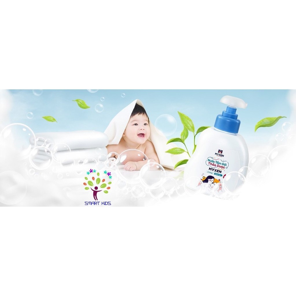 Nước tắm gội thảo dược MYXEN 250ml