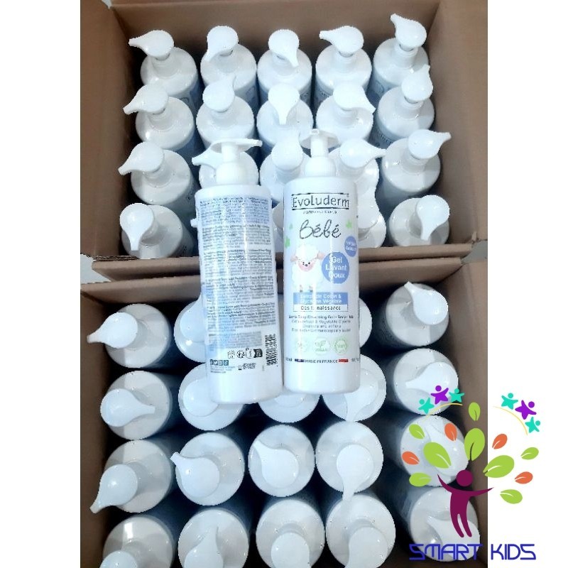 Sữa Tắm Gội Em Bé Evoluderm Bébé 500ml