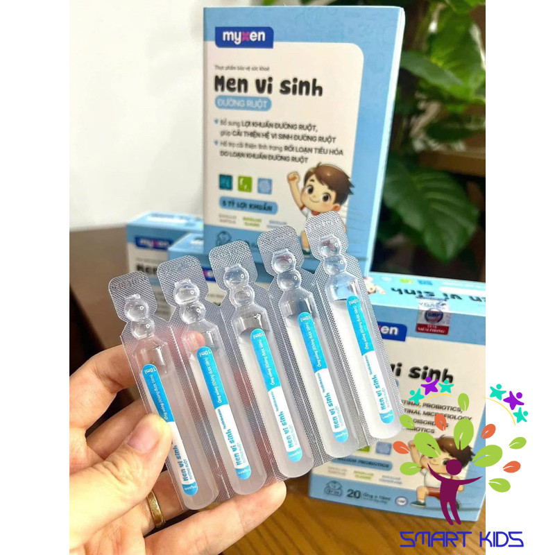 Men Vi Sinh Myxen  Giúp Cân Bằng Hệ Tiêu Hóa, Giúp Bé Hấp Thu Tốt, Giảm Táo Bón & Tiêu Chảy