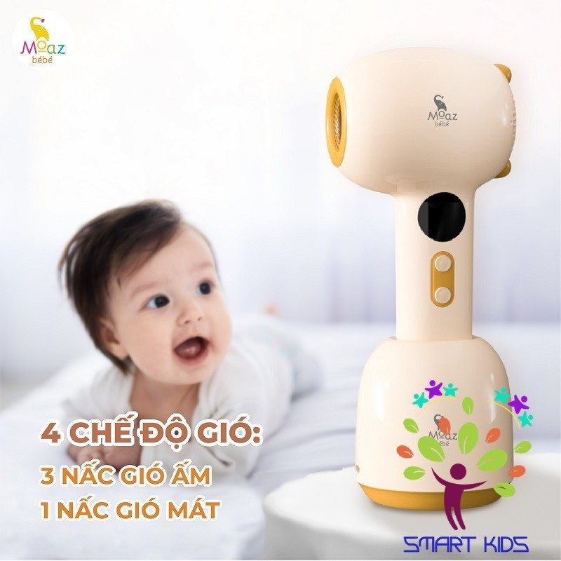 Máy Sấy Tóc Không Dây Cho Bé Moaz BéBé MB-088