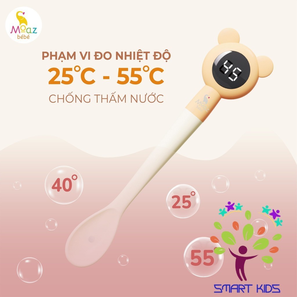 Thìa ăn Dặm Báo Nóng Moaz BéBé MB-086