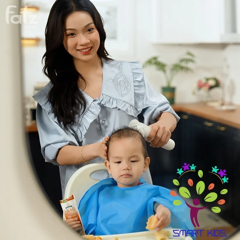 Tông đơ cắt tóc & tự động hút tóc an toàn cho bé fatz baby Trim 4 FB7901HB