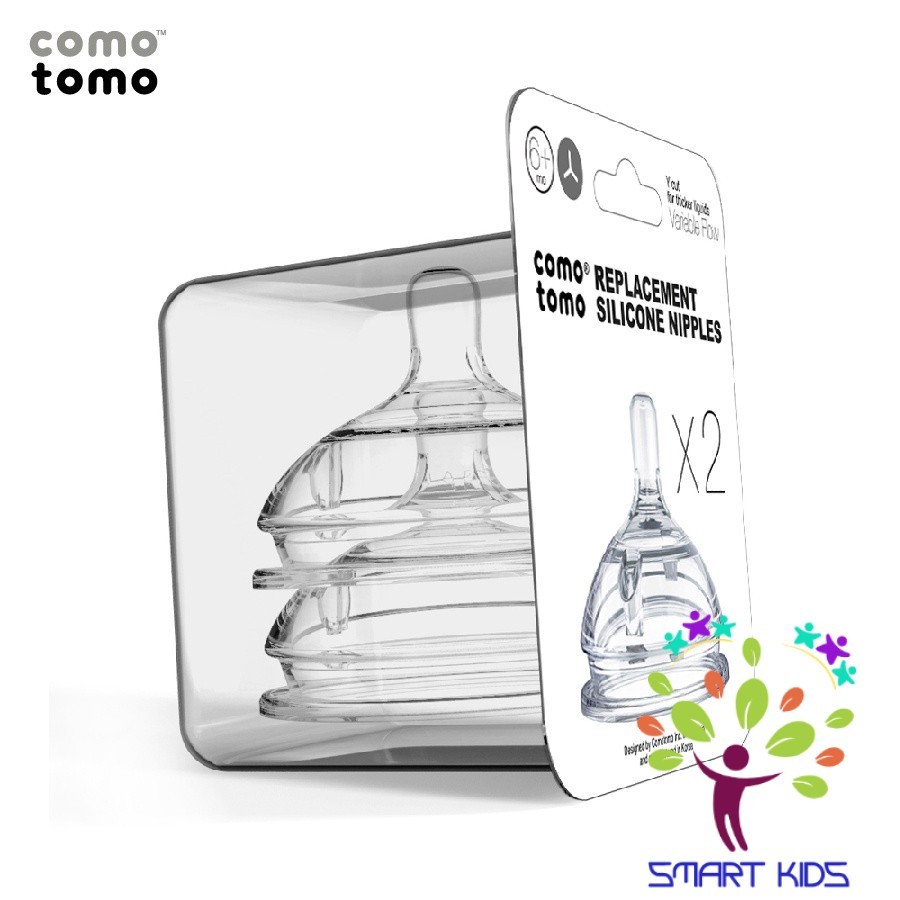 Bộ 2 núm ti silicone Comotomo