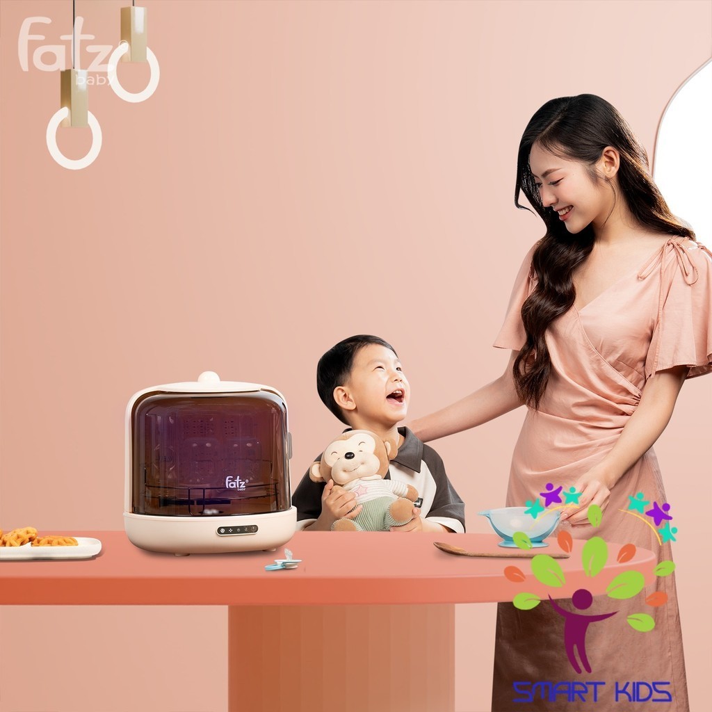 Máy úp Bình Sữa, Tiệt Trùng UVC, Sấy Khô Và Bảo Quản Fatz Baby Tidy 2 FB4613ZH