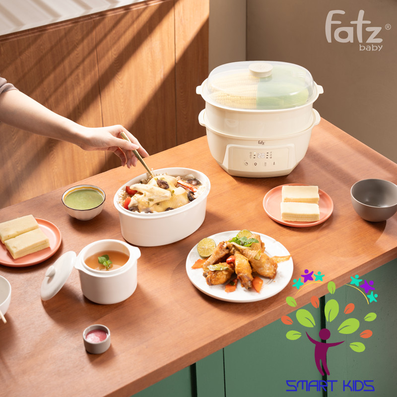 Nồi nấu chậm hấp hầm đa năng 7 trong 1 fatz baby Stew 6 FB9083ZT