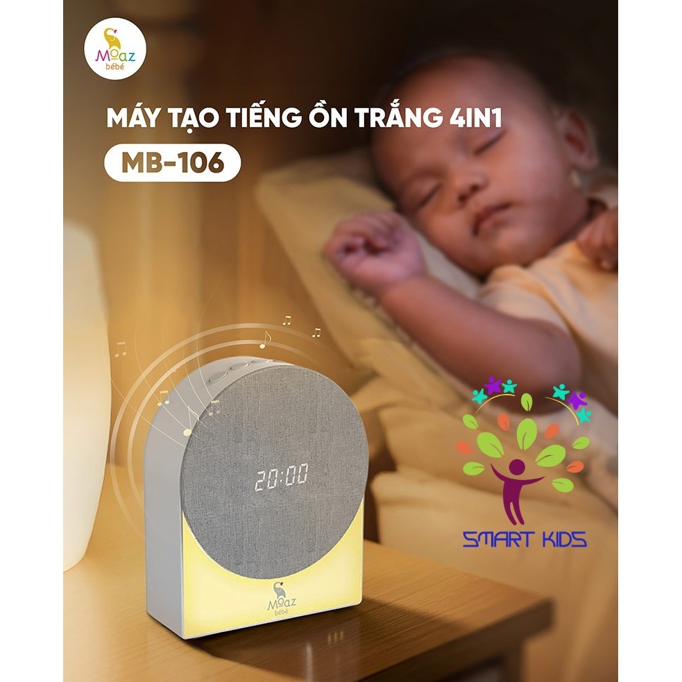 Máy Tạo Tiếng ồn Trắng 4 Trong 1 Moaz BéBé MB-106