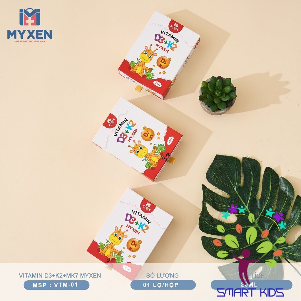 Vitamin D3 +K2 +MK7 MYXEN