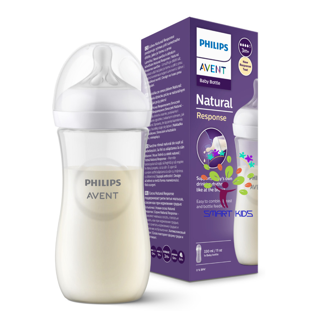 Bình sữa mô phỏng tự nhiên Philips Avent Natural Response 3.0 mẫu mới