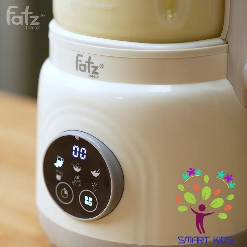 Máy Làm Sữa Hạt 7 Chức Năng Siêu Mịn, Cối Thuỷ Tinh Cao Cấp Fatz Baby Soy 1 FB8511HB