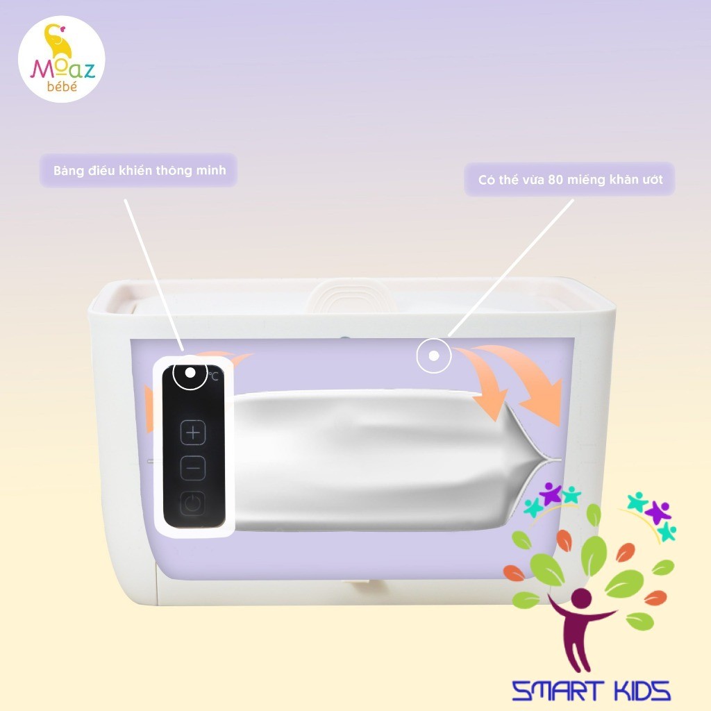 MÁY LÀM ẤM KHĂN ƯỚT MOAZ BÉBÉ MB-059 MB-008
