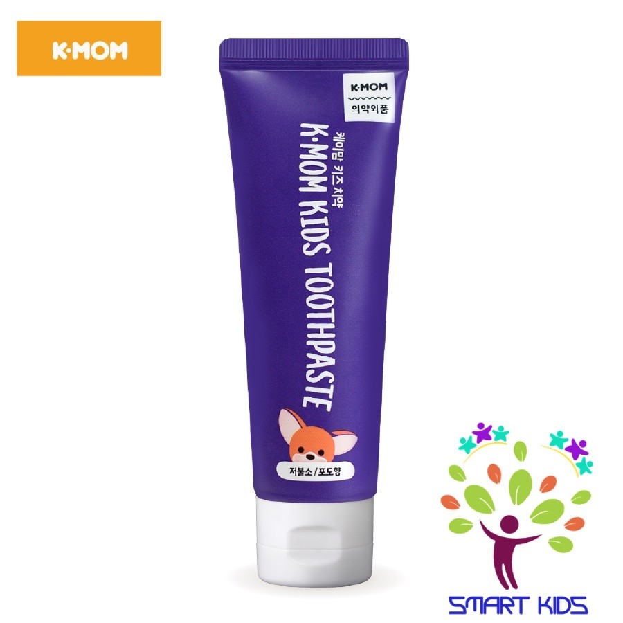 KEM ĐÁNH RĂNG TRẺ EM K-MOM 3-8 TUỔI (50G)