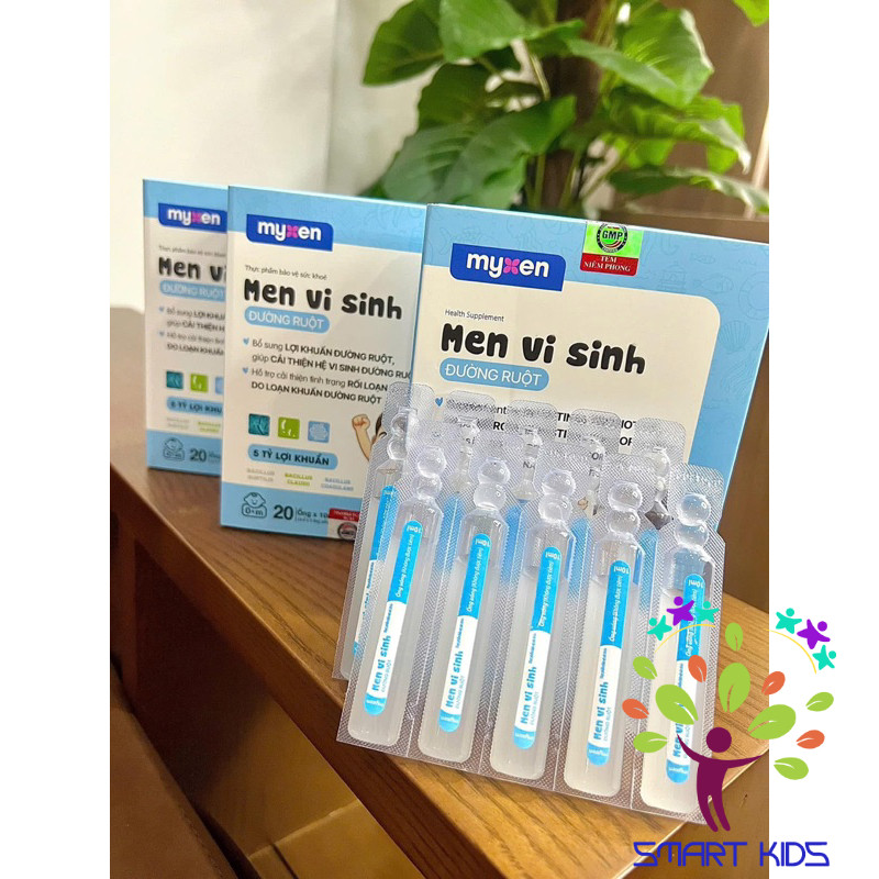 Men Vi Sinh Myxen  Giúp Cân Bằng Hệ Tiêu Hóa, Giúp Bé Hấp Thu Tốt, Giảm Táo Bón & Tiêu Chảy