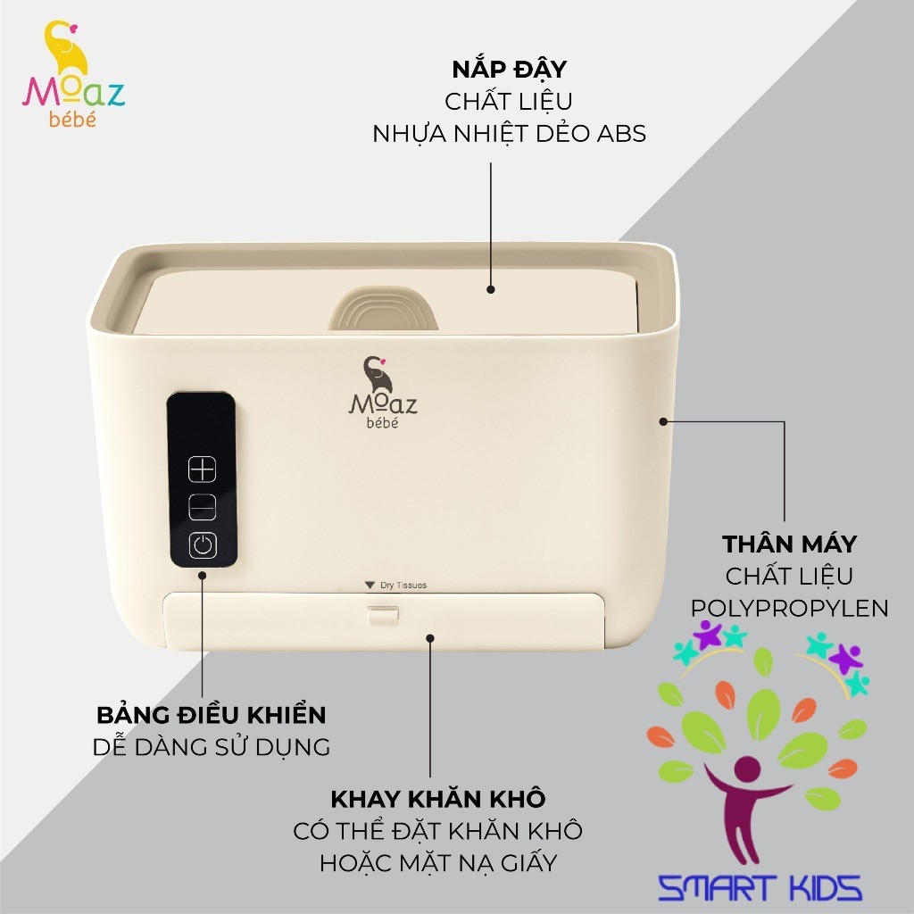 MÁY LÀM ẤM KHĂN ƯỚT MOAZ BÉBÉ MB-059 MB-008