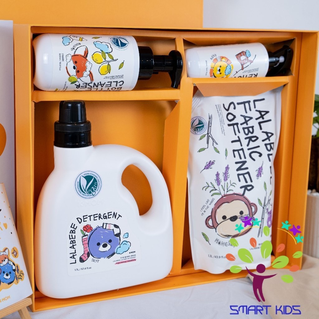 Bộ Quà Tặng Thuần Chay Lalabebe Cao Cấp Hàn Quốc (Lalabebe Giftbox) k-mom