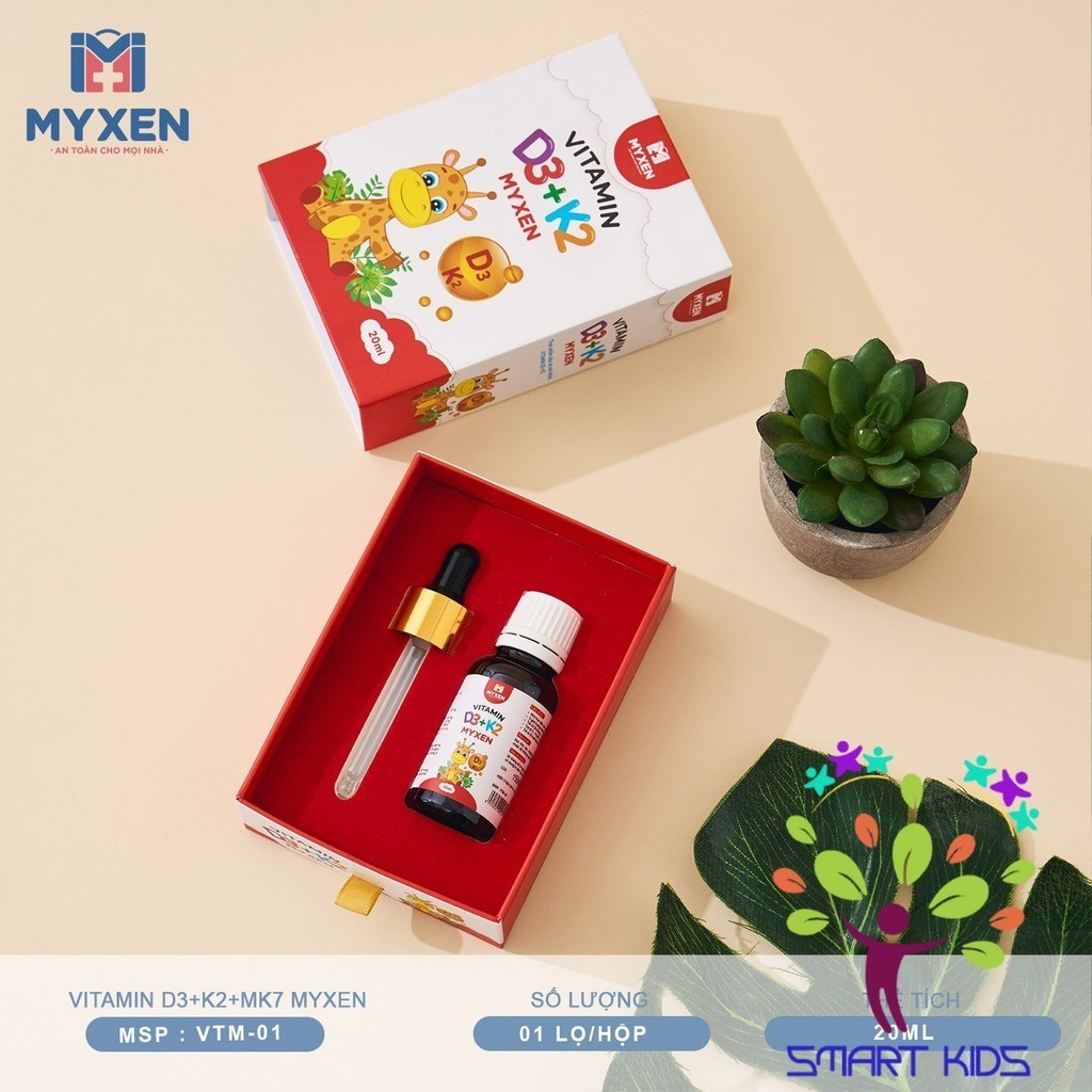 Vitamin D3 +K2 +MK7 MYXEN