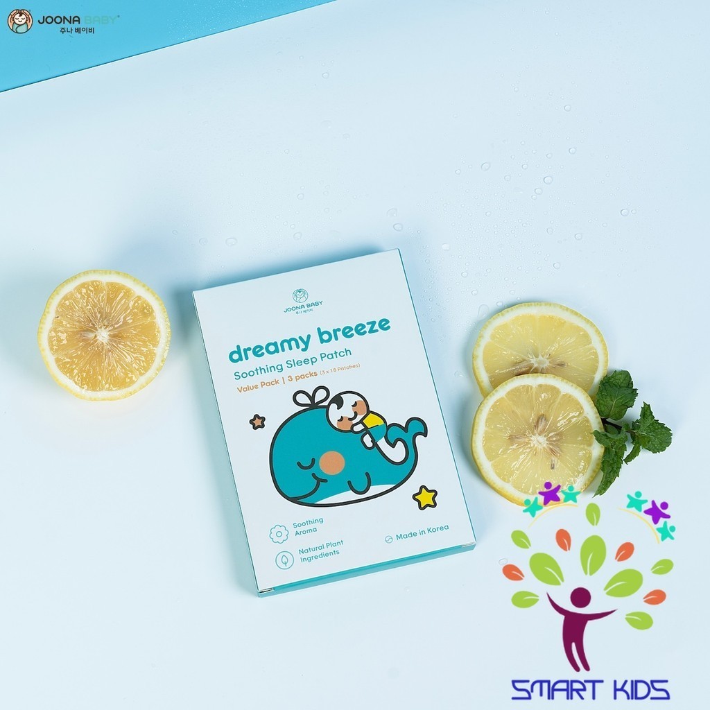 Miếng dán thư giãn, hỗ trợ ngủ ngon Dreamy Breeze Joona baby