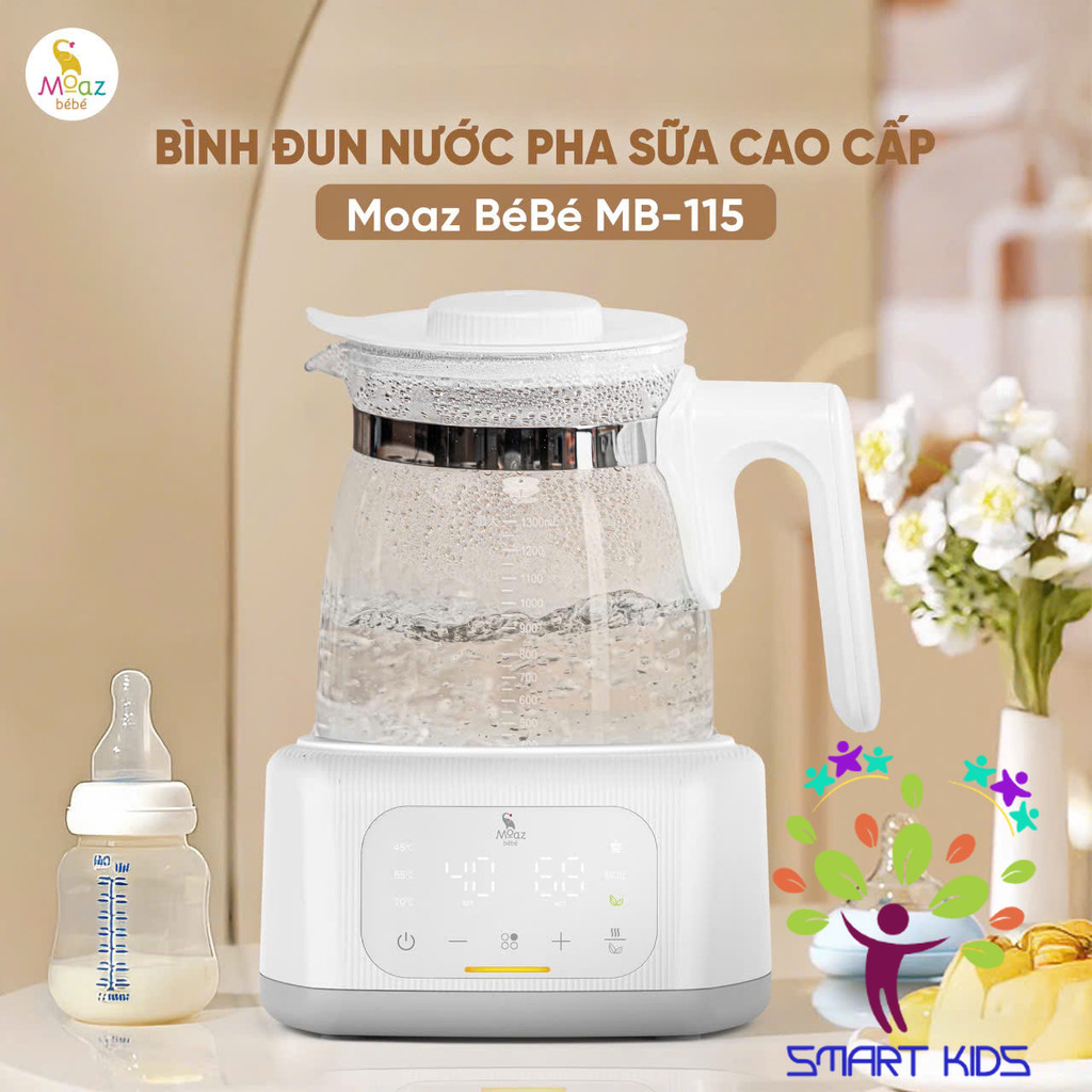 Bình đun Nước Pha Sữa Moaz Bébé MB-115