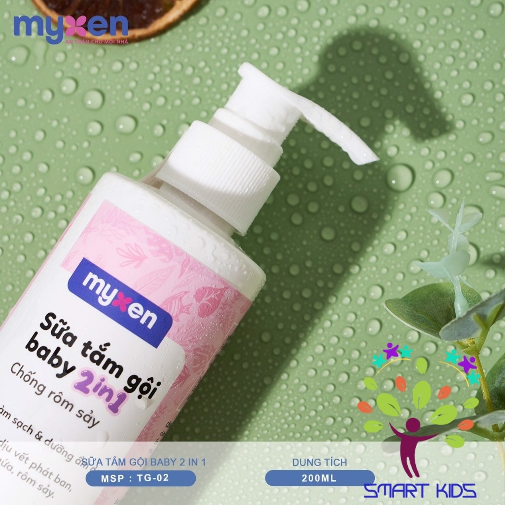 Sữa Tắm Gội Baby 2in1 MYXEN  200ml