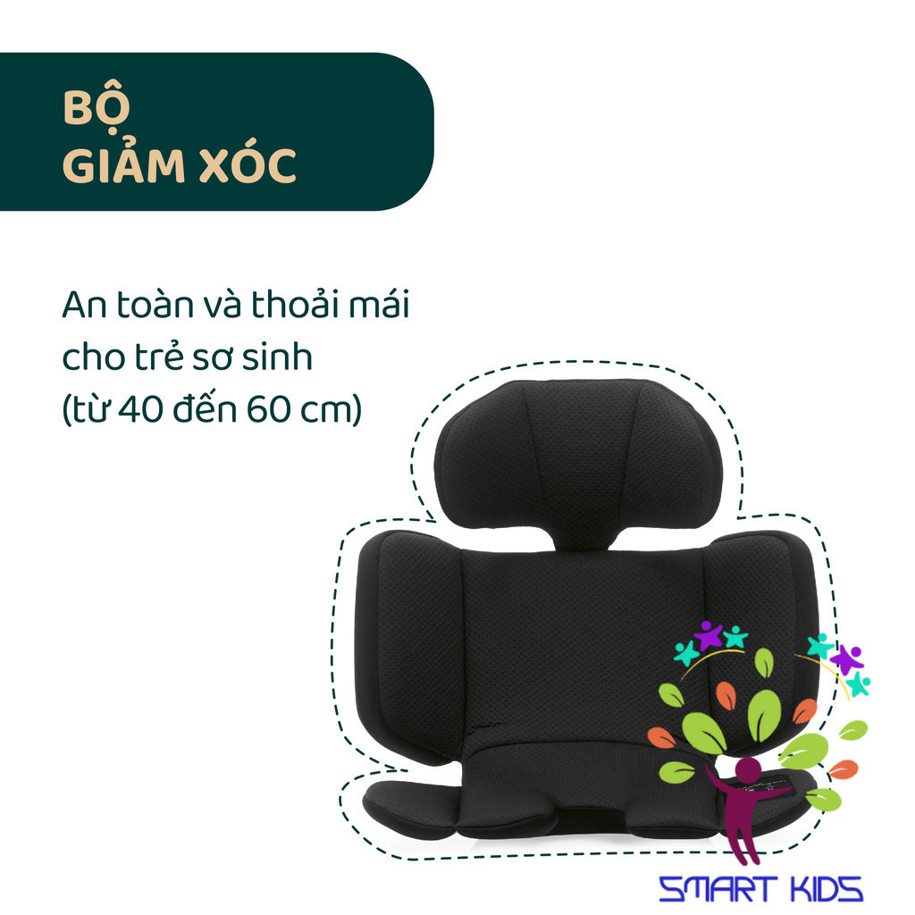Ghế Ngồi ô Tô Từ Sơ Sinh Chicco Unico Evo I-Size Classic Black