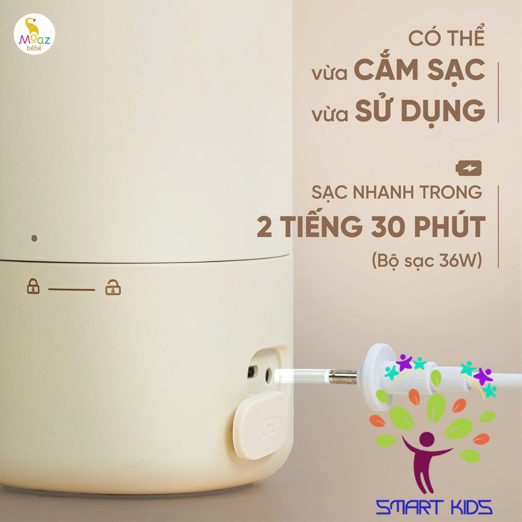 Bình đun nước di động cầm tay Moaz BéBé MB-114