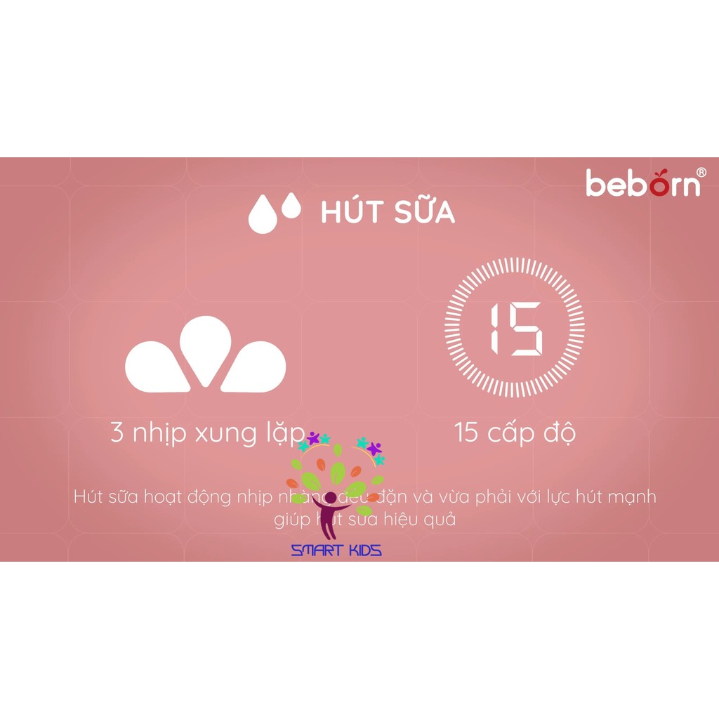 Máy hút sữa điện đôi Beborn BP02# BP02#ED