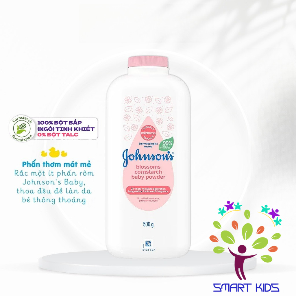Phấn Rôm Johnson's Baby Powder Khô Thoáng Mềm Mịn - Phấn Thơm Johnson Baby Baby Powder 100g 200g 500g