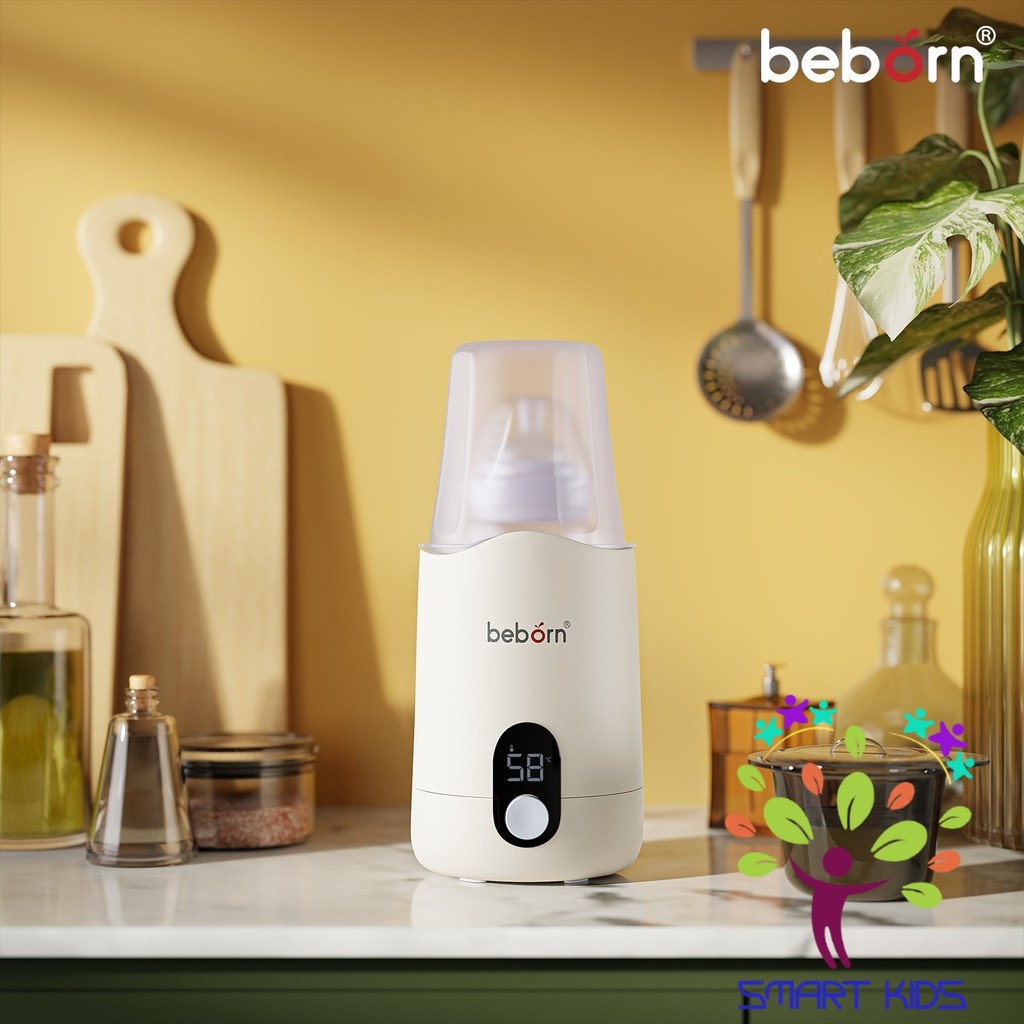 Máy Hâm Sữa Và Tiệt Trùng điện Tử Beborn Solo 1 BW01BK