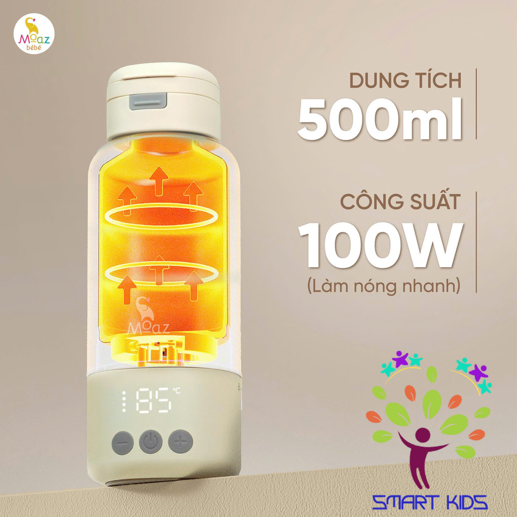 Bình đun nước di động cầm tay Moaz BéBé MB-114