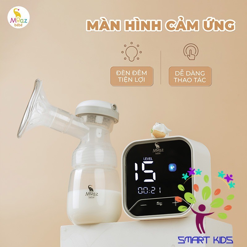 Máy Hút Sữa điện đôi Moaz BéBé MB-094