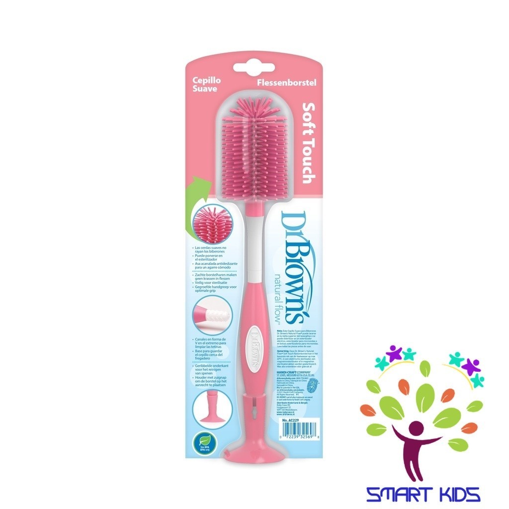 Cọ Bình sữa silicon siêu mềm Dr Brown's