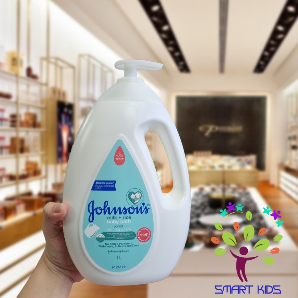 Sữa Tắm Johnson's Baby Cho Bé Từ Sữa Và Gạo Dưỡng Ẩm Johnson's Baby Milk + Rice Baby Bath