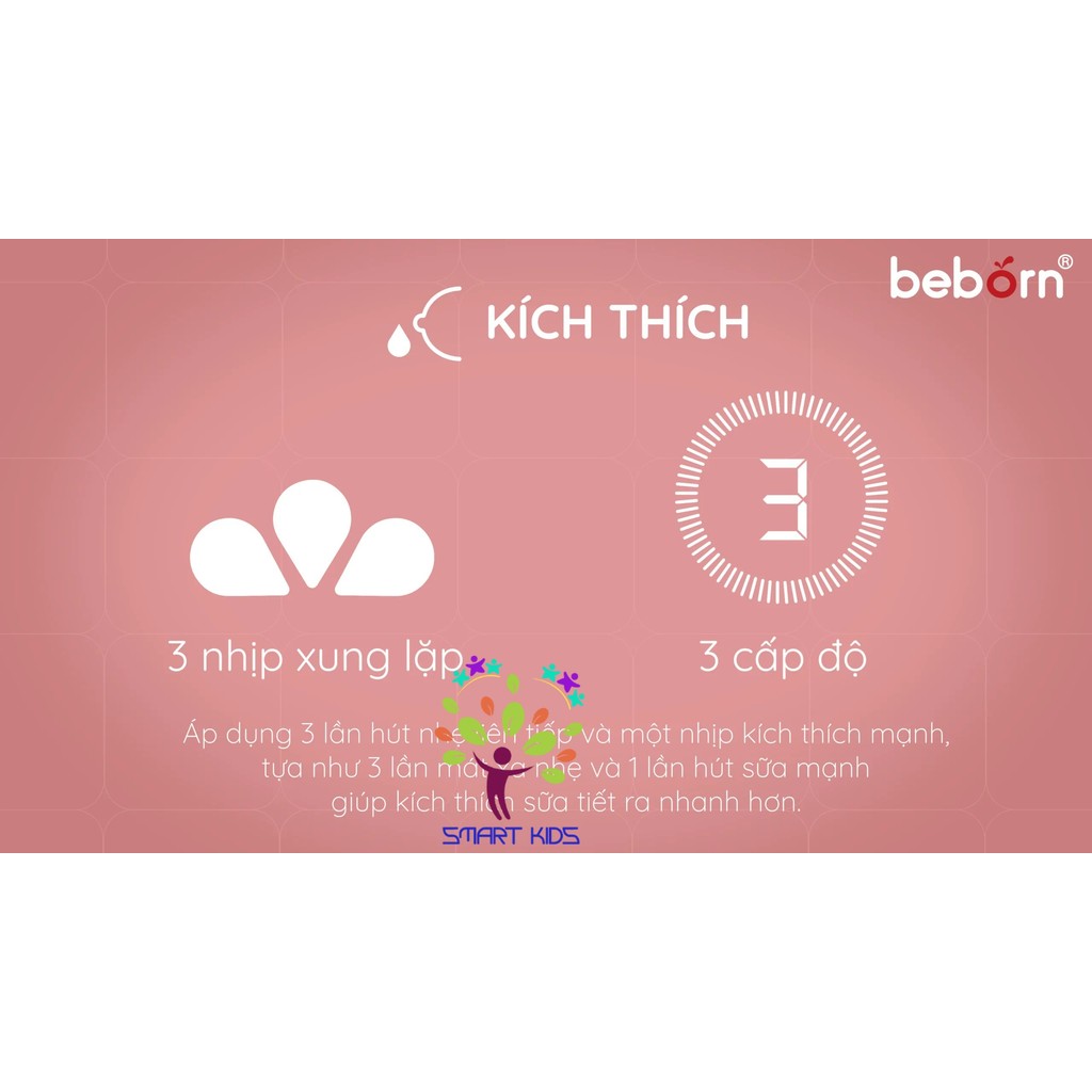 Máy hút sữa điện đôi Beborn BP02# BP02#ED