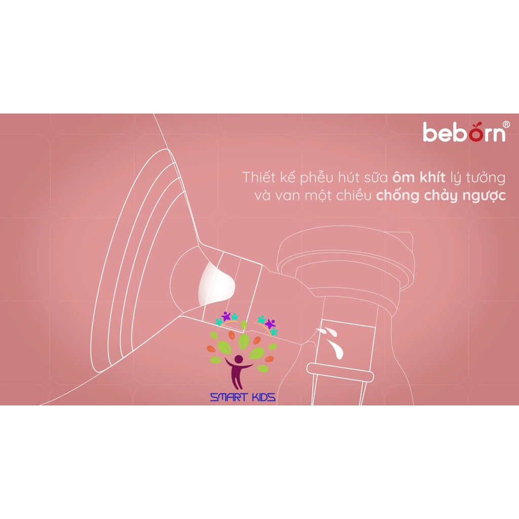 Máy hút sữa điện đôi Beborn BP02# BP02#ED