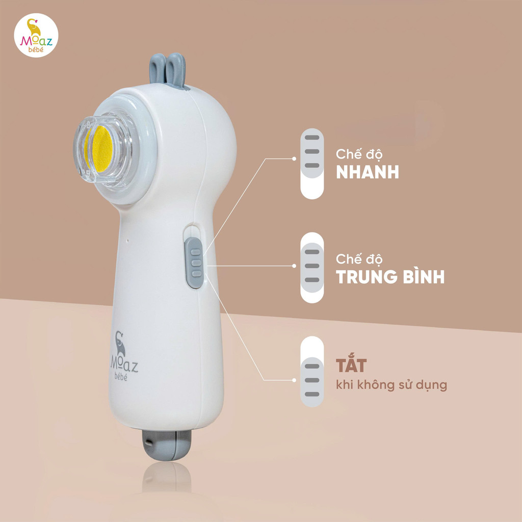 Máy Dũa Móng Tay Cho Bé Moaz BéBé MB-080 MB-118