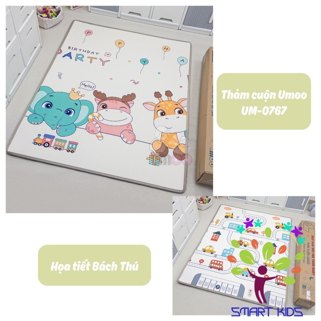 Thảm gấp Umoo Thảm cuộn Umoo